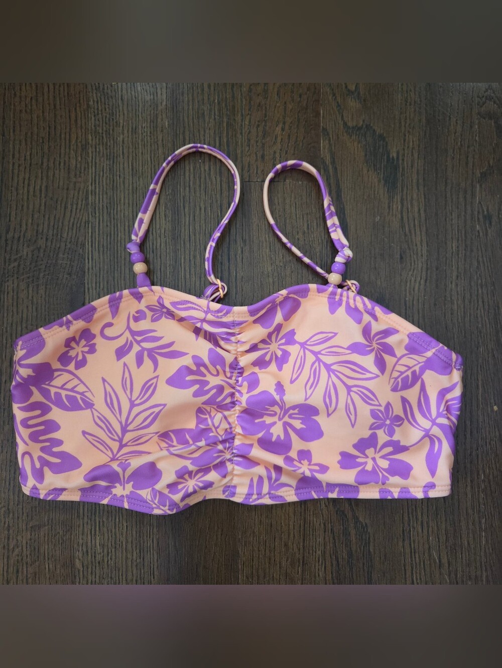 New Art Class Girls XL/14 Purple/Orange Swim Top